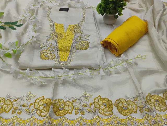 Premium Silk Blend with Subtle Sheen