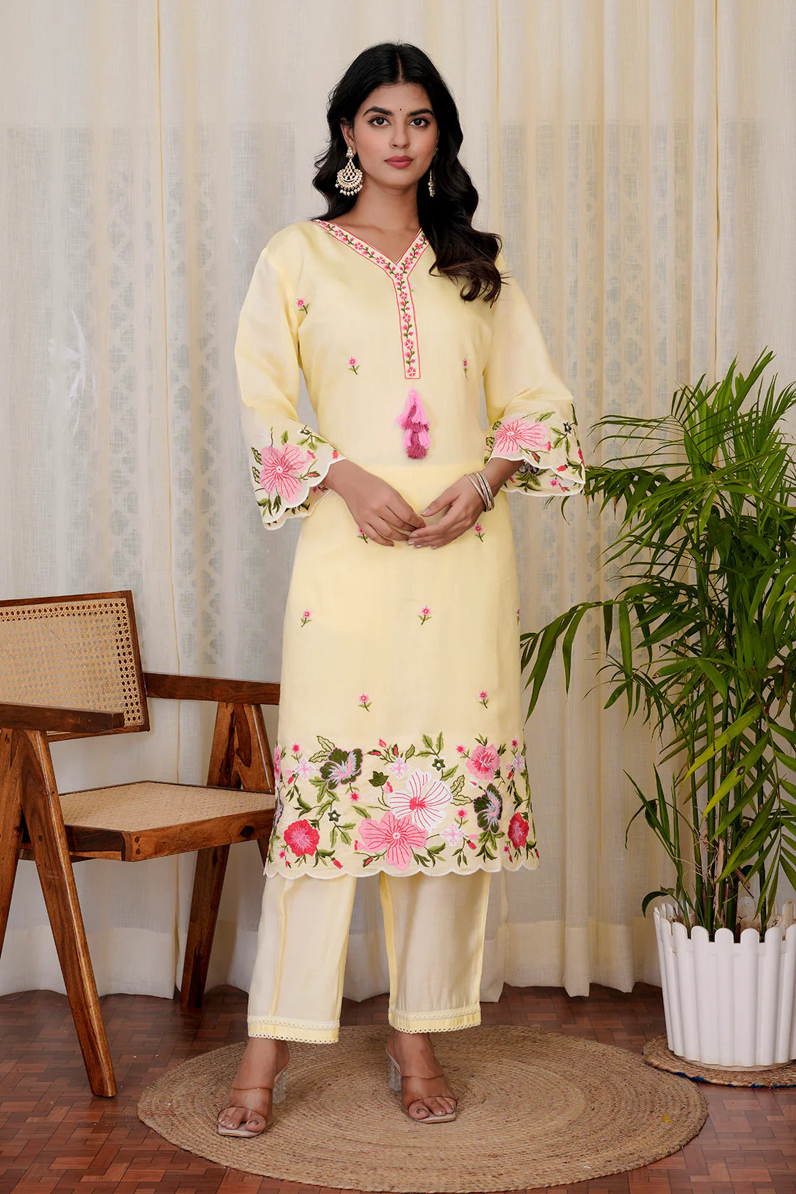 Kurta Pant Dupatta Set